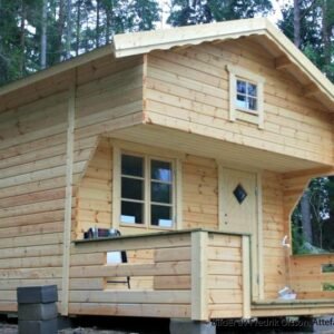 Loftstuga 15 kvm + loft 8 kvm